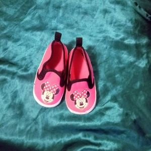 Disney Minnie mouse slip on shoes